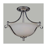 Lode Lighting Indoor Pendants DALLAS 2LT SEMI FLUSH CHROME - PENDANT by Lode Lighting Lights-For-You 1000134